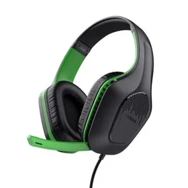 Trust Auriculares Gaming Gxt 415X Zirox Headset con Micrófono Diadema Ajustable Jack 3.5mm Verde-Negro